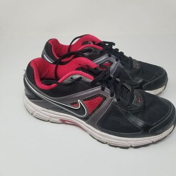 NIKE DART 9 RUNNING SHOE. PINK BLACK. SIZE 11. UK SIZE 8.5. EUR 43. - Picture 7 of 12